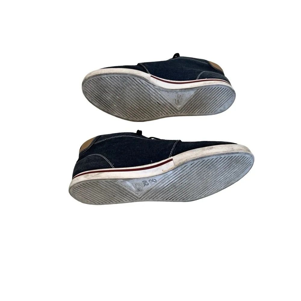 Lacoste Ampthill CS Blue Chukka Sneakers Men's Size 12‎